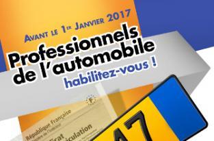 Avant le 1er janvier 2017, professionnels de l’automobile,  habilitez-vous !