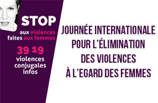Journée Internationale pour l'élimination des violences à l'égard des femmes