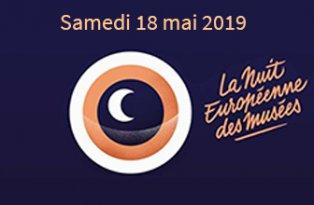 Nuit Européenne des musées - Samedi 18 mai 2019