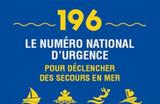 Pour les urgences en mer, un nouveau numéro est mis en place : le 196 !