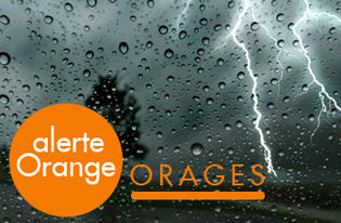 Vigilance orange pour des phénomènes d'orages