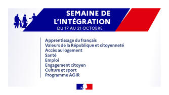 Rendez-vous du 17 au 21 octobre pour la Semaine de l’intégration !