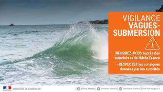 Vigilance orange vagues-submersion // Dimanche 15 novembre 2020